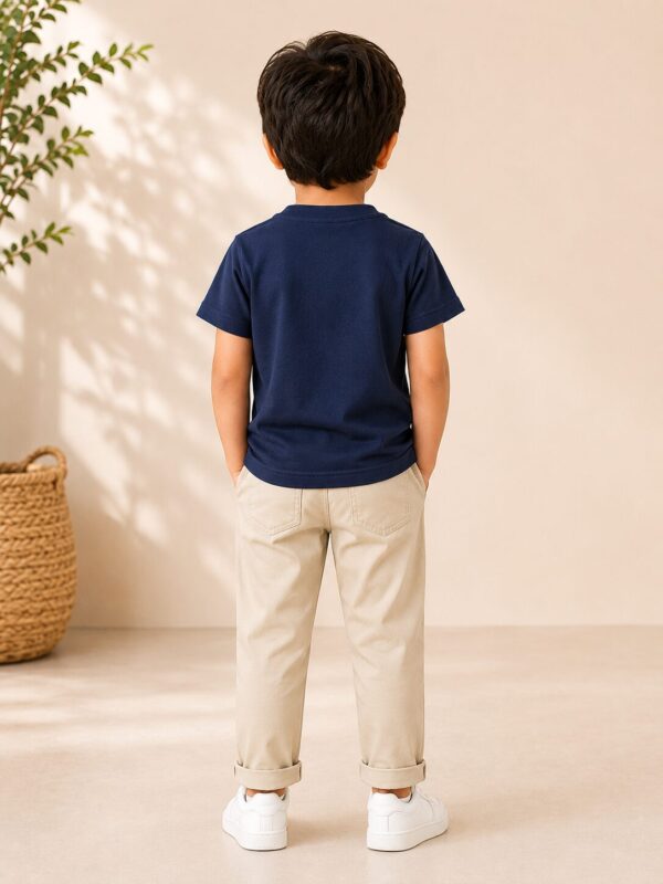 KD001 (1) Navy V-Neck Tee