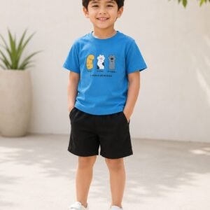 PlayPaw Tee Kids Rock Paper Paws Graphic T-Shirt