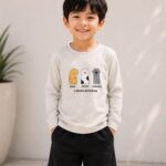 KD011 (4) Cubix Tee Kids Full Sleeve Rock Paper Scissors T-Shirt