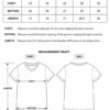 KDSIZE GUIDE (3) Navy V-Neck Tee