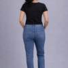 LS003 (2) Phantom Black Curve Rib Crop Top