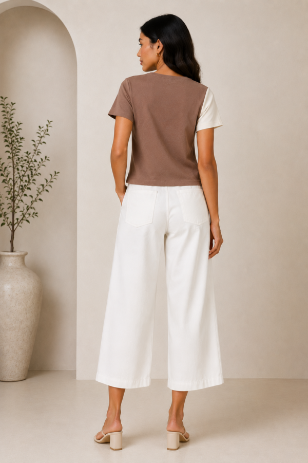 LS006 (2) Split shade crop top
