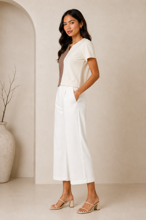 LS006 (3) Split shade crop top