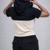 LS015 (1) Dune shadow cropped snug set