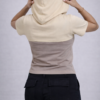 LS017 (6) Mocha Drift Hooded Crop Top Set