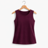 LS023 (1) Wine Soft Tank Top