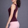 LS023 (2) Wine Soft Tank Top