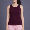 LS023 (2) Wine Soft Tank Top