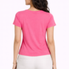 LS024 (4) Blush Softline Round Neck T-shirt