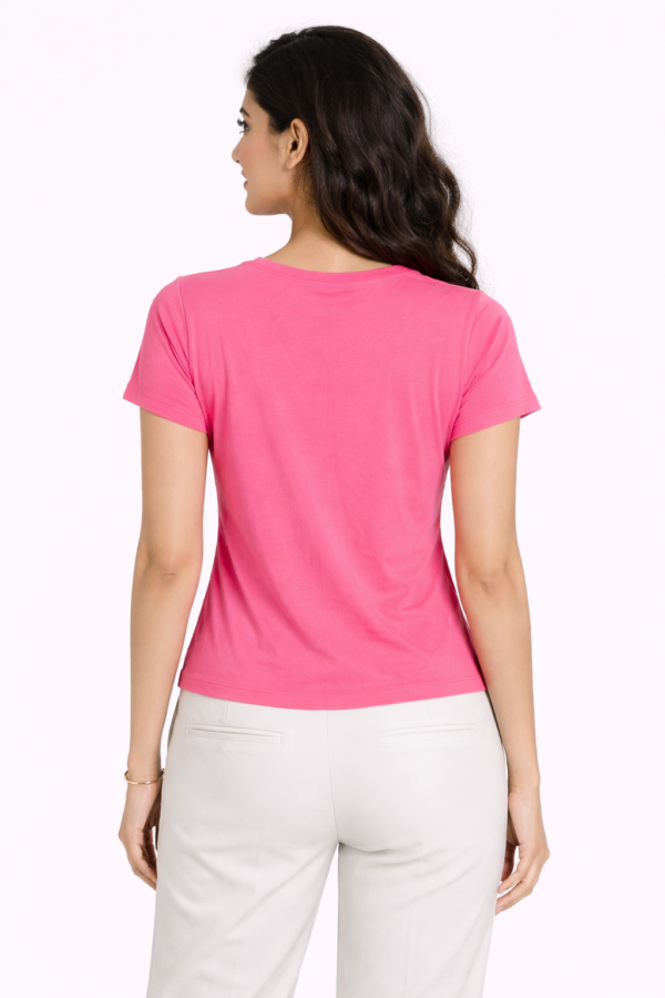 LS024 (4) Blush Softline Round Neck T-shirt