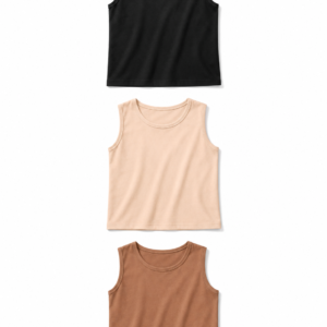 Neutral Muse Trio Pack of 3 UltraSoft Sleeveless Tank Top Combo