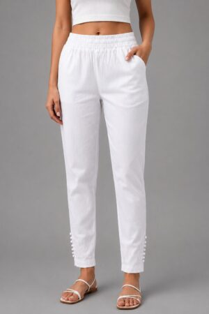 MJ101 (1) Snow Charm Pant ankle-length fashion pant for women