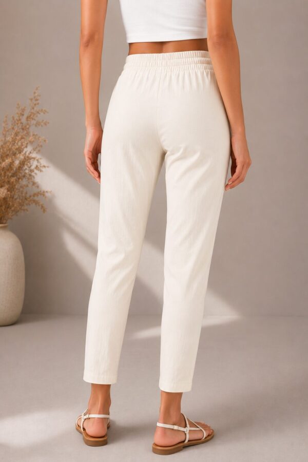 MJ102 (3) Pearl Comfort Pant with smart comfort fit for everyday and office wear