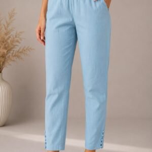 Blue Breeze Pant with comfortable ankle-length fit and stylish everyday design