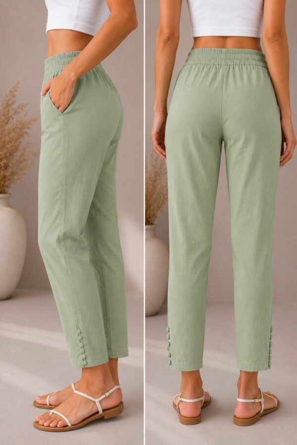MJ104 (3) Meadow Charm Pant with smart casual fit and comfortable everyday design