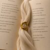 Crystal Accent Adjustable Anti Tarnish Ring for Women featuring sparkling crystal accents and adjustable anti-tarnish design