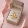Crystal Accent Statement Ring for Women featuring sparkling crystal accents and elegant adjustable design