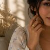 Sunburst Adjustable Anti Tarnish Ring for Women featuring radiant sunburst design and elegant crystal detailing
