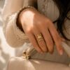Sunburst Adjustable Anti Tarnish Ring for Women featuring radiant sunburst design and elegant crystal detailing