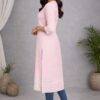 m3a Blush Aura Printed Woven Kurti for Women